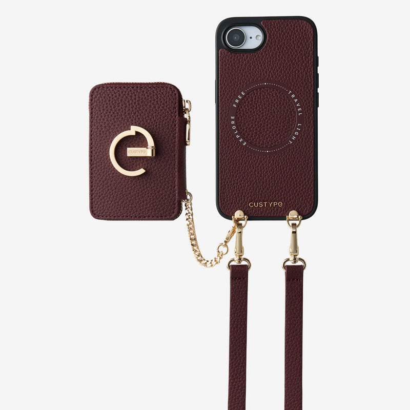 Original Design Set- Detachable Magsafe Crossbody Wallet Phone Case Set For Travel - iPhone 17 E