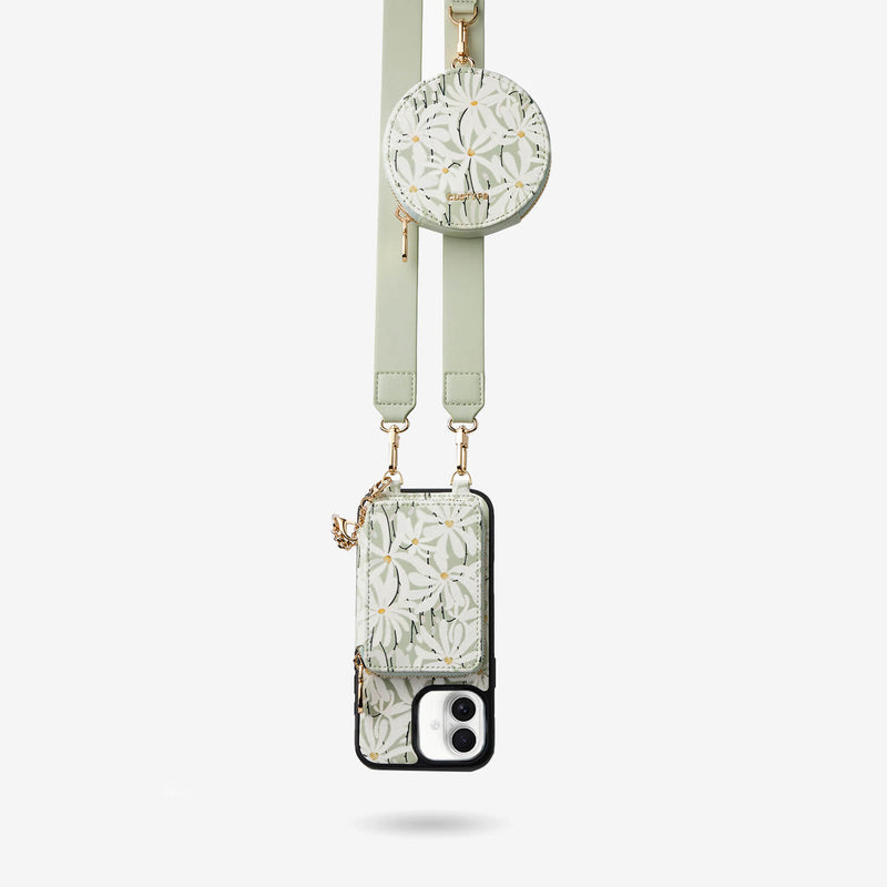 designer phone case with crossbody strap
