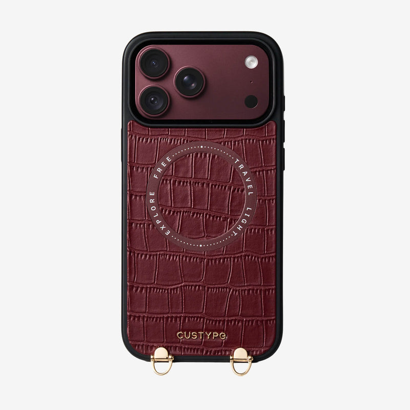 Crocodile Design Set- Wireless Charging Phone Case
