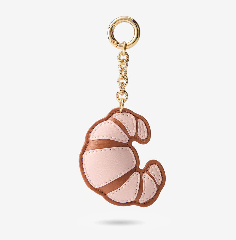 Croissant Phone Case Charms-Mobile Phone Accessories-METAL HOOK & MICROFIBER LEATHER