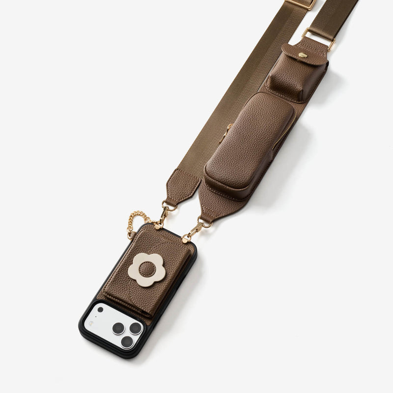 Utility Series- Crossbody Phone Case with Storage & Slim Wallet