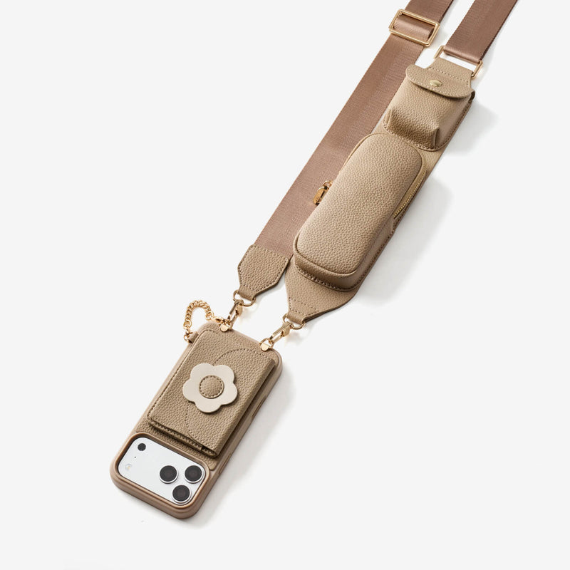 Utility Series- Crossbody Phone Case with Storage & Slim Wallet