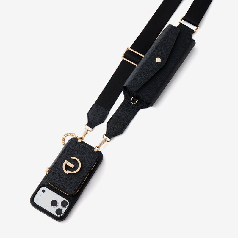 Utility Series- Crossbody Phone Case with Zip Wallet & Glasses Pouch