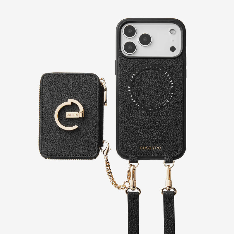 Custype Detachable Wireless Charging Detachable Magsafe Crossbody