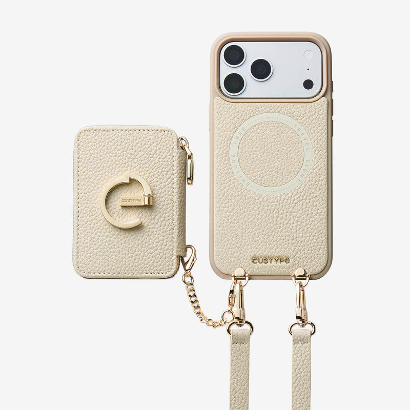 Original Design Set- Detachable Magsafe Crossbody Wallet Phone Case Set For Travel-Custype