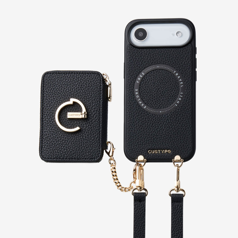 Original Design Set- Detachable Magsafe Crossbody Wallet Phone Case Set For Travel-Custype