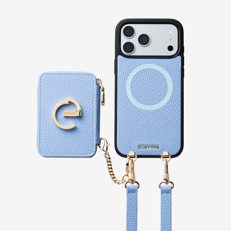 Original Design Set- Detachable Magsafe Crossbody Wallet Phone Case Set For Travel-Custype