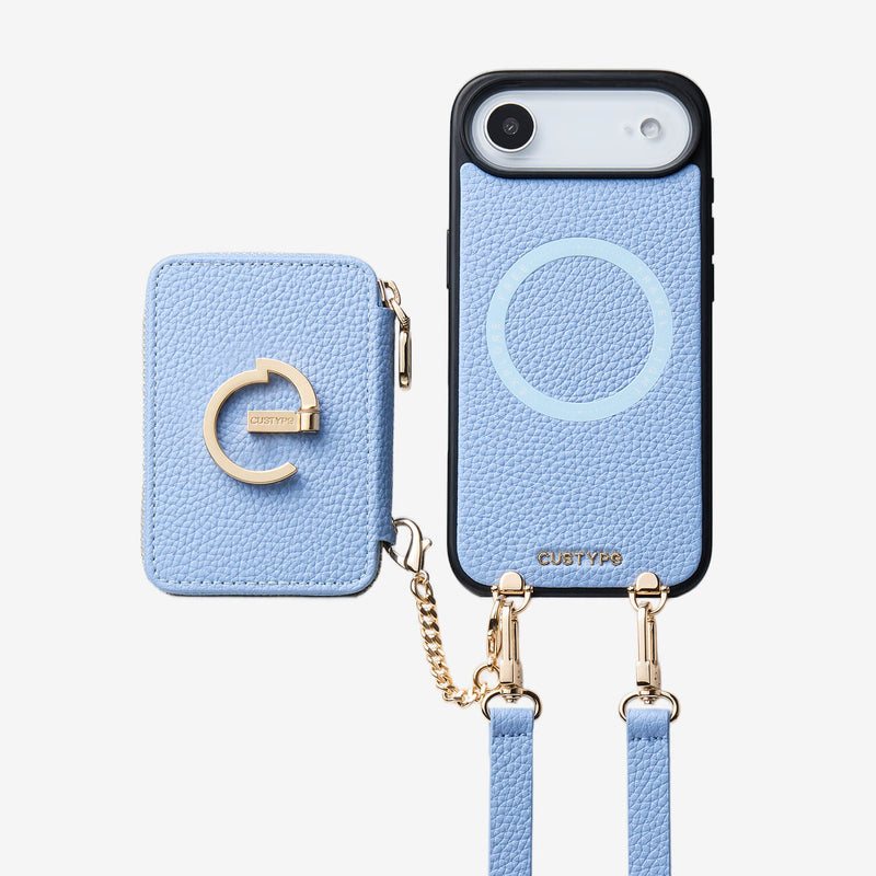 Original Design Set- Detachable Magsafe Crossbody Wallet Phone Case Set For Travel-Custype