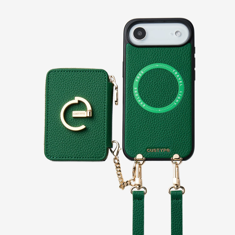 Original Design Set- Detachable Magsafe Crossbody Wallet Phone Case Set For Travel-Custype