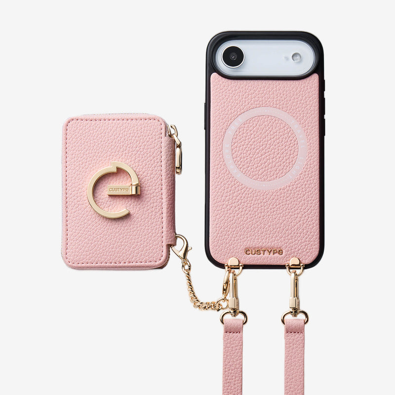 Original Design Set- Detachable Magsafe Crossbody Wallet Phone Case Set For Travel-Custype
