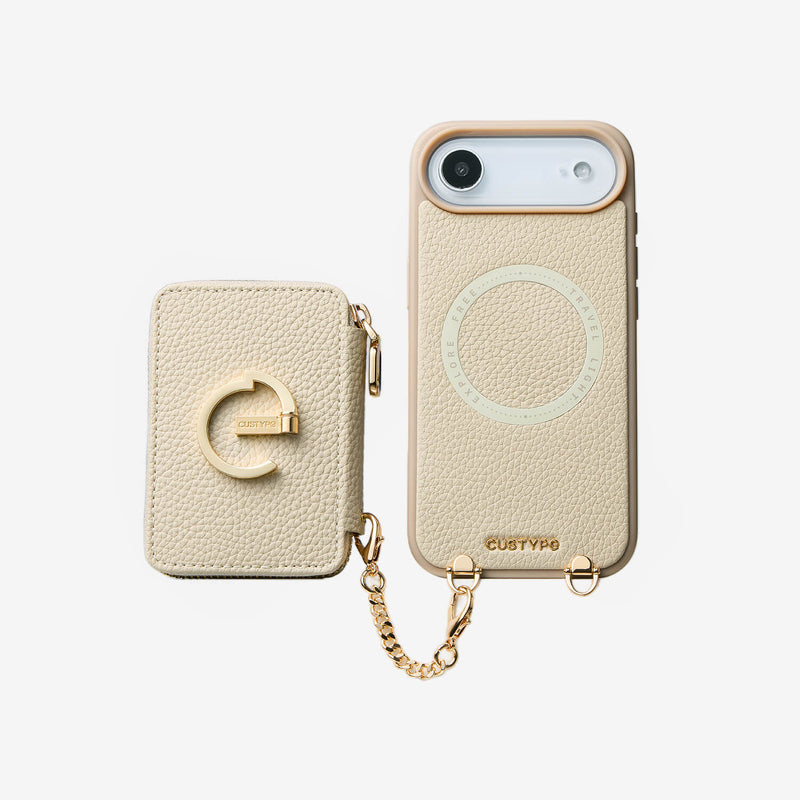 Original Design Set- Detachable Wallet Phone Case with Wireless Charging Card Holder and Wireless Charging-Mobile Phone Cases-Custype