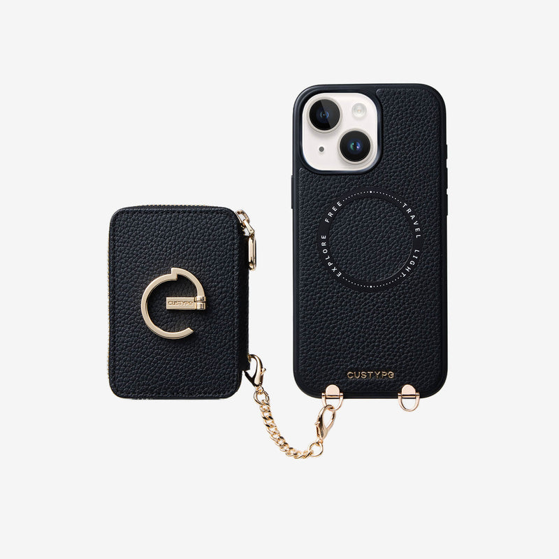 Original Design Set- Detachable Wallet Phone Case with Wireless Charging Card Holder and Wireless Charging-Mobile Phone Cases-Custype