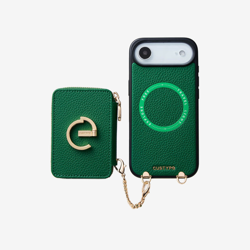 Original Design Set- Detachable Wallet Phone Case with Wireless Charging Card Holder and Wireless Charging-Mobile Phone Cases-Custype