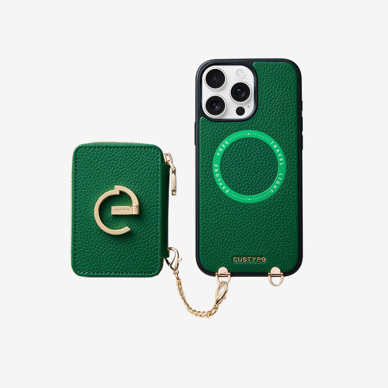 Original Design Set- Detachable Wallet Phone Case with Wireless Charging Card Holder and Wireless Charging-Mobile Phone Cases-Custype