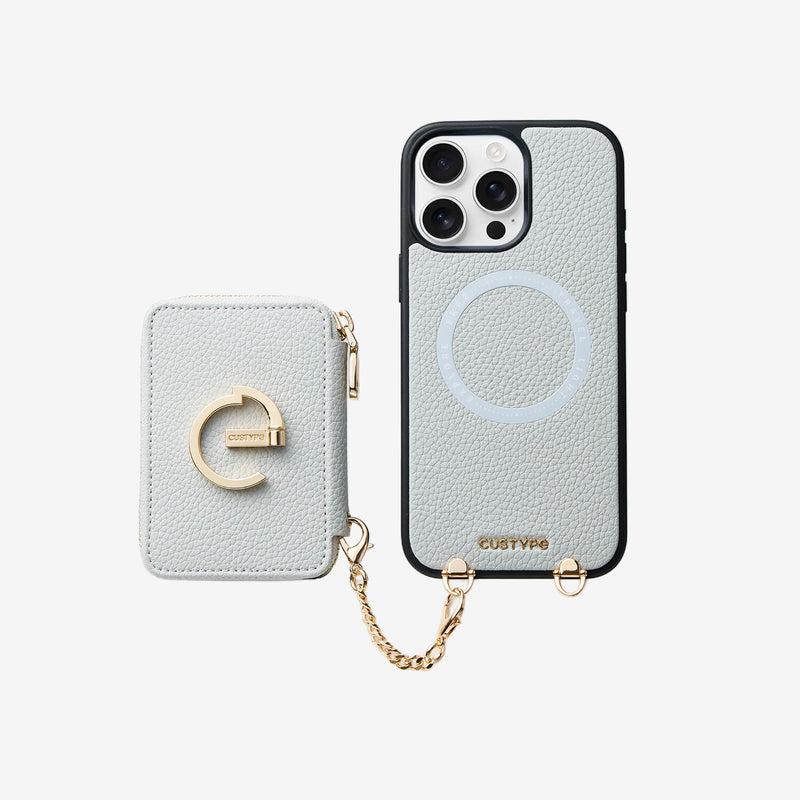 Original Design Set- Detachable Wallet Phone Case with Wireless Charging Card Holder and Wireless Charging-Mobile Phone Cases-Custype