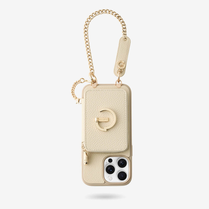 Personalised Style Kit- Detachable Wallet Phone Case with Wrist Strap & Grip - iPhone 15 Pro-Mobile Phone Cases-Custype