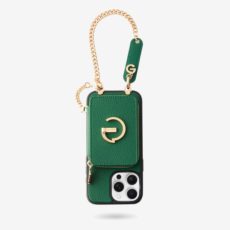 Personalised Style Kit- Detachable Wallet Phone Case with Wrist Strap & Grip - iPhone 15 Pro-Mobile Phone Cases-Custype