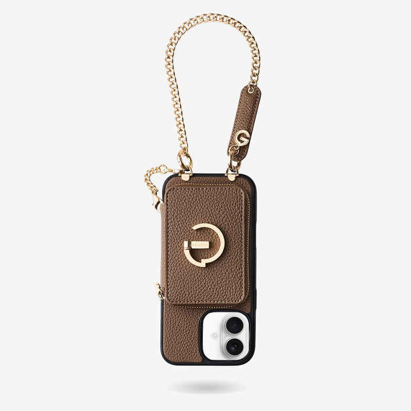 Personalised Style Kit- Detachable Wallet Phone Case with Wrist Strap & Grip - iPhone 16-Mobile Phone Cases-Custype