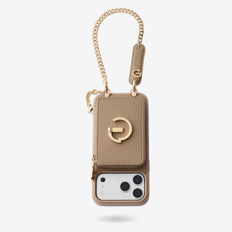 Personalised Style Kit- Detachable Wallet Phone Case with Wrist Strap & Grip-Mobile Phone Cases-Custype