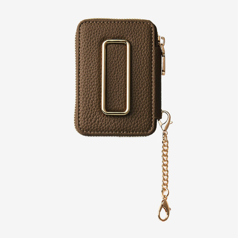 Original Design Set- Detachable Wireless Charging Crossbody Square Stand Wallet Phone Case Round Pouch Set-Custype