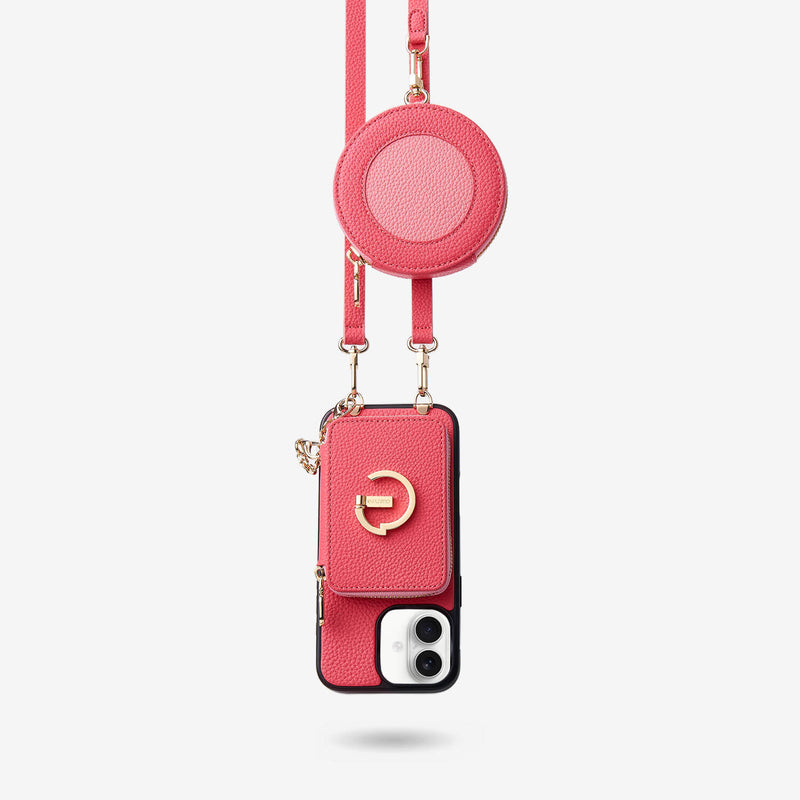 phone case with detachable wallet