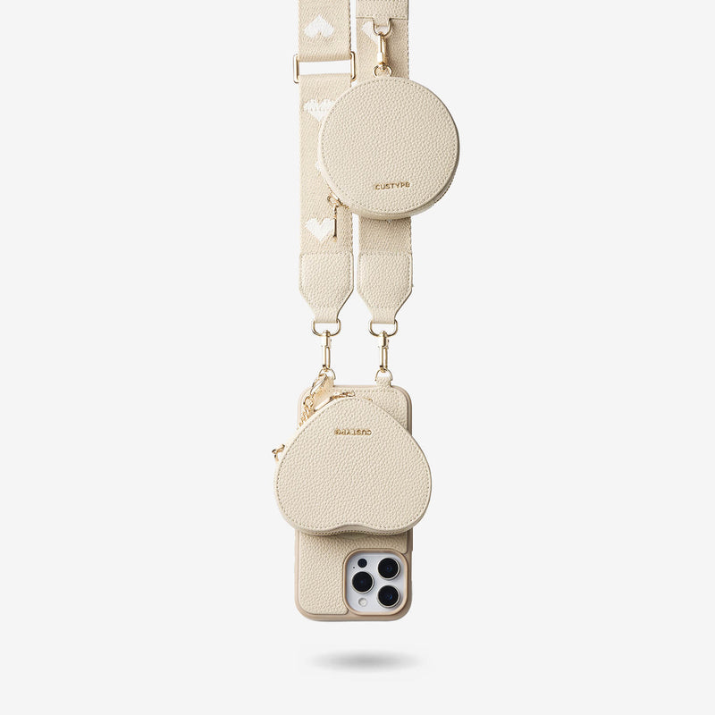 vacation phone case round pouch
