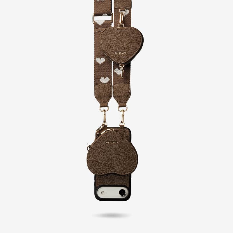 Morandi Grace Kit- Magnetic Phone Crossbody Case with Airpods Pouch-Custype