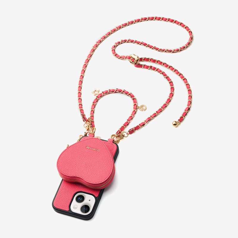 Mobile Phone Cases-Peach Pink-iPhone 15 Plus