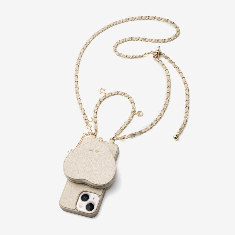 Mobile Phone Cases-Beige-iPhone 15 Plus