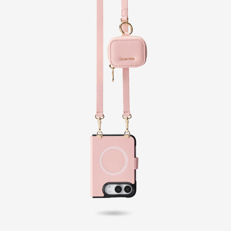 オリジナルデザインセット - iPhone Ultra MagSafe対応クロスボディケース｜AirPodsポーチ付き