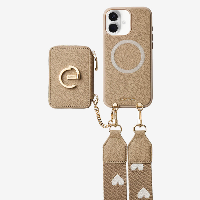 magnetic iPhone 16 phone case and wallet 
