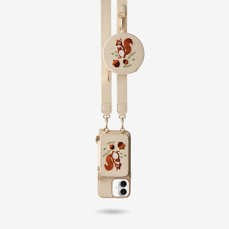 embroidery Crossbody Phone Cases for iPhone