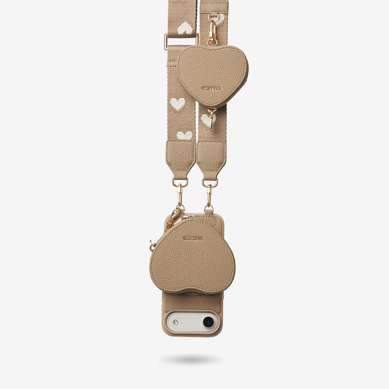 Leather iphone case crossbody