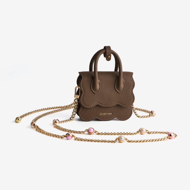 チェーン付きミニクロスボディバッグ