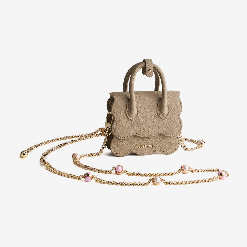 Mini Crossbody Bag with Chain-AirPods case-Custype