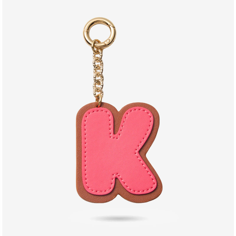 バッグ＆スマホ用モノグラムレターチャーム