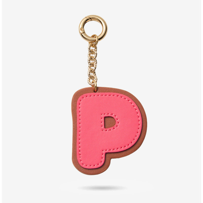 バッグ＆スマホ用モノグラムレターチャーム