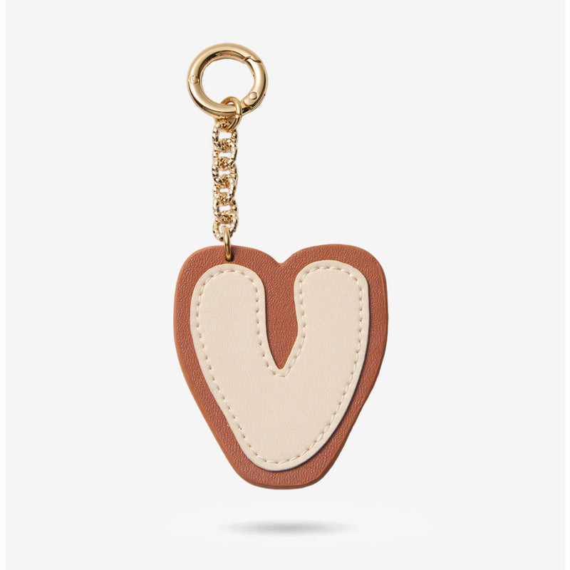 バッグ＆スマホ用モノグラムレターチャーム