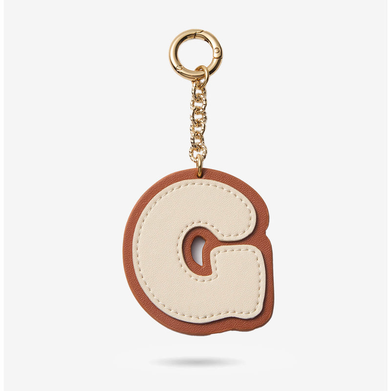 バッグ＆スマホ用モノグラムレターチャーム