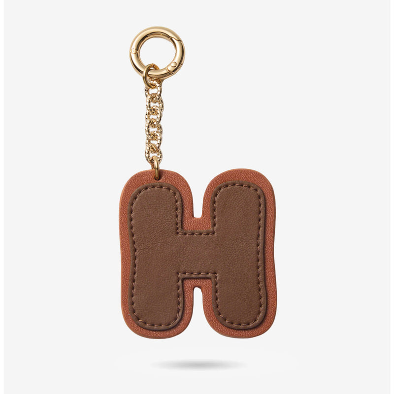 バッグ＆スマホ用モノグラムレターチャーム