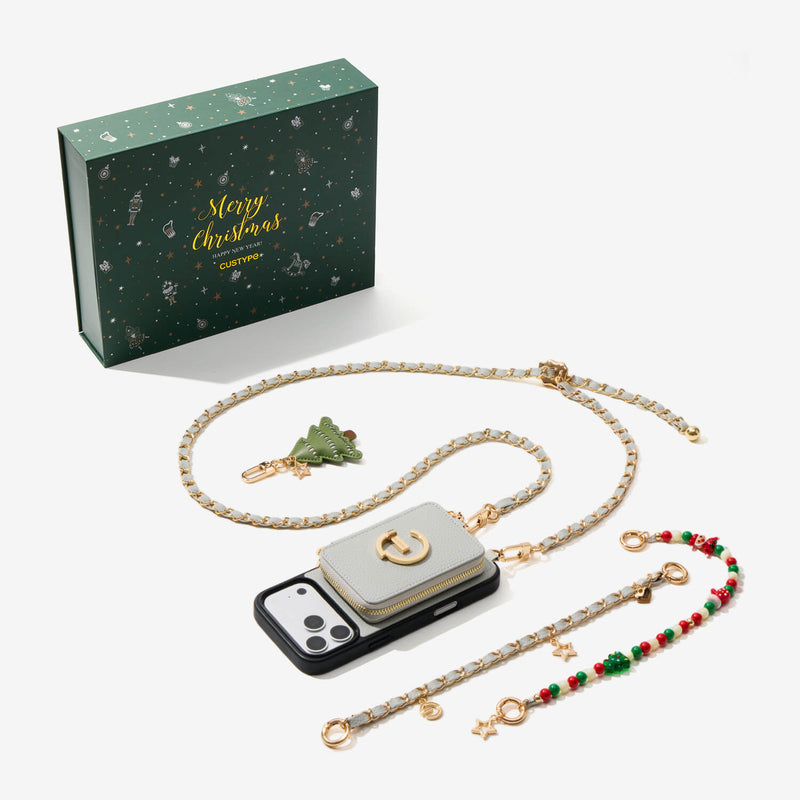 Leather iphone case crossbody