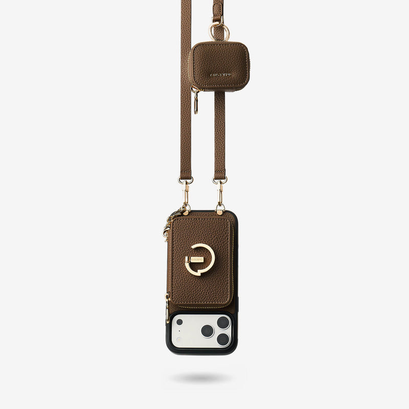 Original Design Set- Removable Wireless Charging Phone Case AirPods Pouch Set-Mobile Phone Cases-Custype