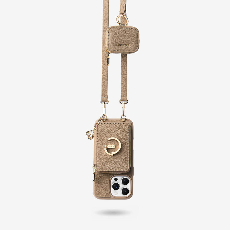 Original Design Set- Removable Wireless Charging Phone Case AirPods Pouch Set-Mobile Phone Cases-Custype