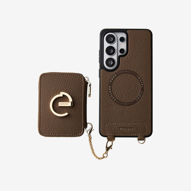 Original Design Set- Samsung Galaxy Wireless Charging Phone Case With Detachable Wallet-Mobile Phone Cases-Custype