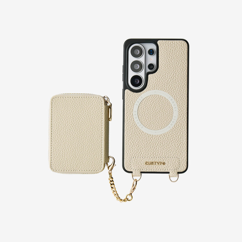 Unique Design Set- Samsung Galaxy Wireless Charging Phone Case With Detachable Wallet-Mobile Phone Cases-Custype