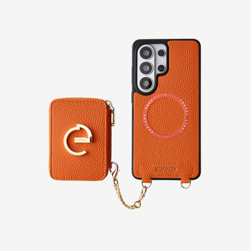 Original Design Set- Samsung Galaxy Wireless Charging Phone Case With Detachable Wallet-Mobile Phone Cases-Custype