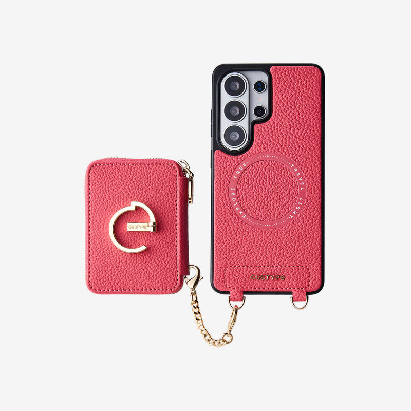 Original Design Set- Samsung Galaxy Wireless Charging Phone Case With Detachable Wallet-Mobile Phone Cases-Custype