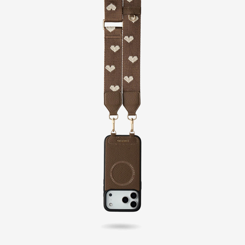 Sleek Design Kit- Webbing Crossbody Magnetic Phone Case-Mobile Phone Cases-Custype