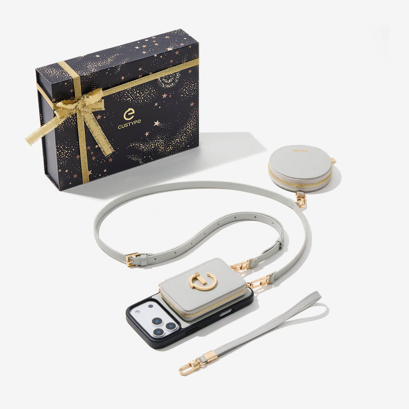 スターライトギフトボックス - クロスボディウォレットフォンケース
