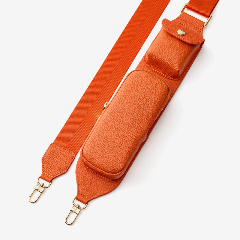 Utility Crossbody Strap with Storage Pouch